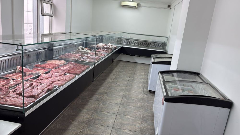 Витрины для мяса шашлыка
