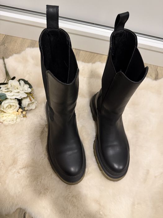 Боти естествена кожа Garment Project