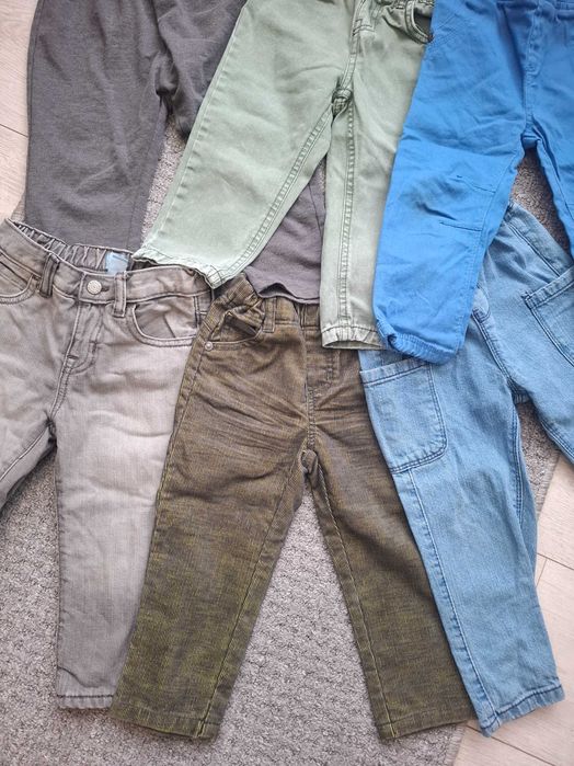 Лот детски дънки за момче  18/24