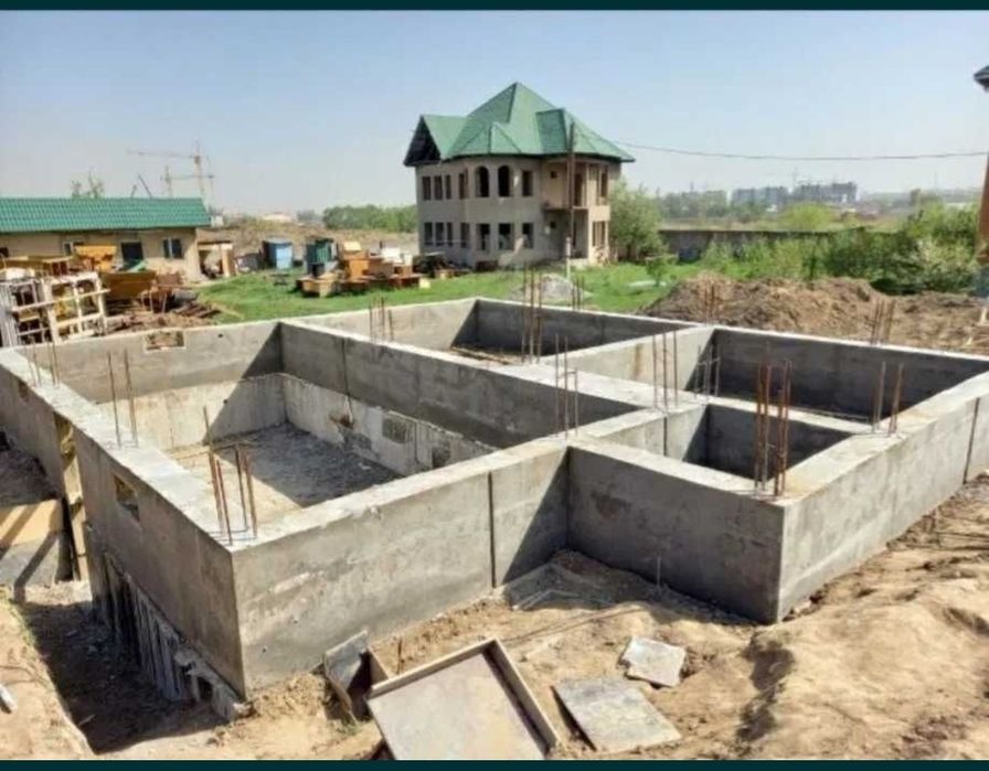 Фундамент бетон куямыз