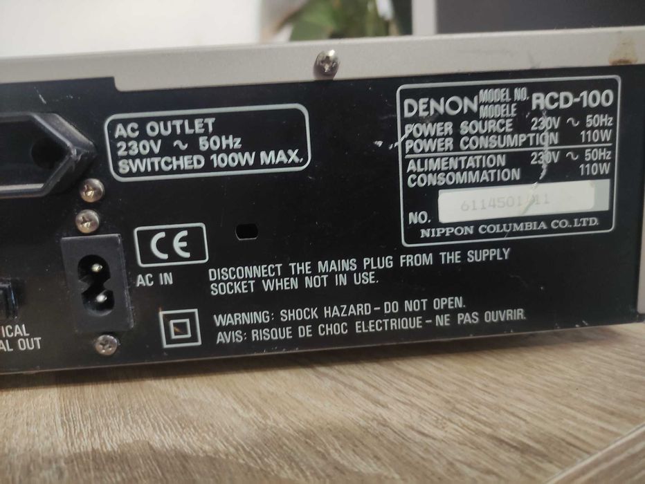 Amplificator/Receiver/Compact Disc DENON RCD-100