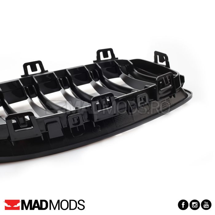 Set grile duble M BMW Seria 4 F32 F33 F36 F80 M3 F82 M4 2012-2018