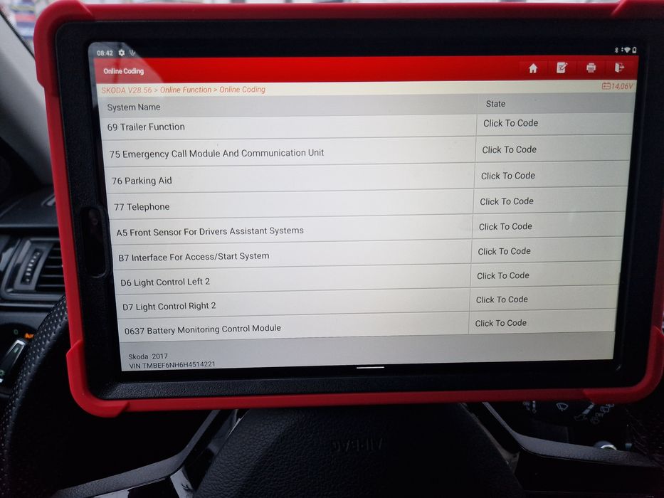 Tester diagnoza Launch dbscar5 xdiag 1 an update 2026