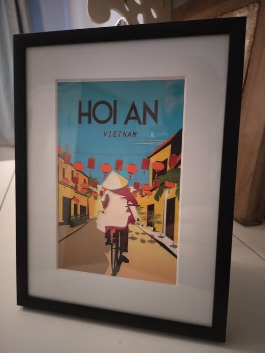 Принт в метална рамка от Виетнам