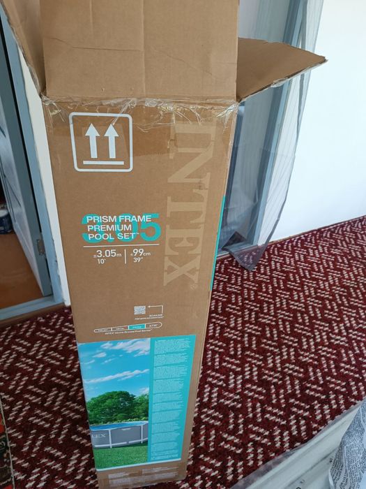 INTEX бассейн каркасный круглый