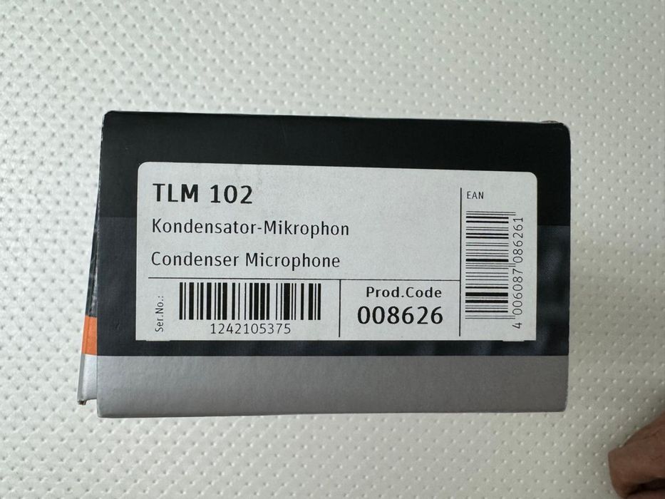 Микрофон новый NEUMANN.BERLIN TLM 102