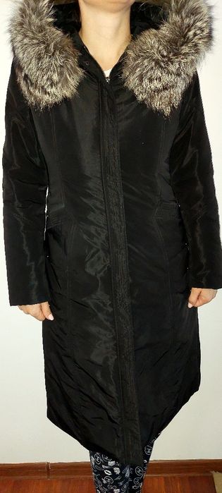 Зимнее Пальто-плащ-куртка