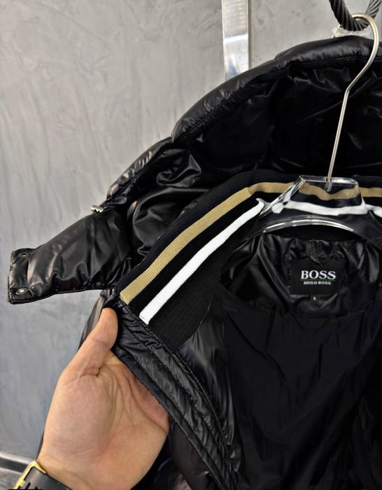 Мъжко зимно яке в черен цвят