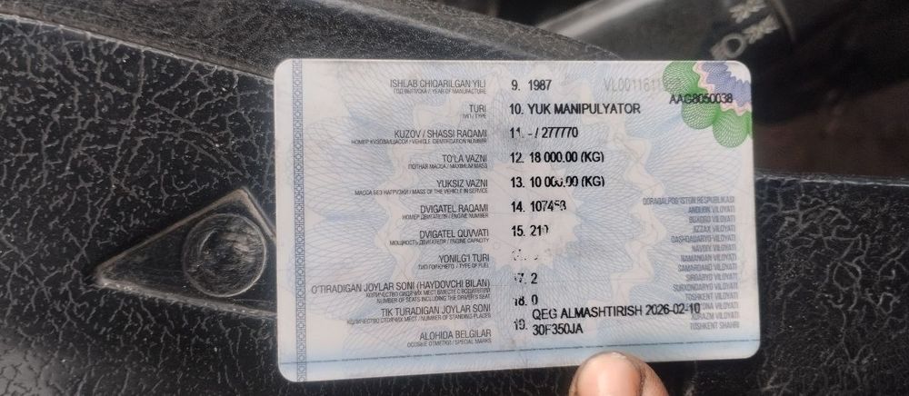 Manipulyator sotiladi