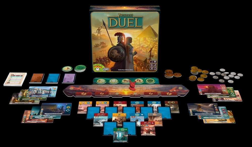 Настолна игра за двама 7 Wonders Duel /най-добрата игра за двама!!!/
