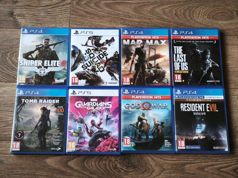 Ps5 игри + ps4 в отлично състояние