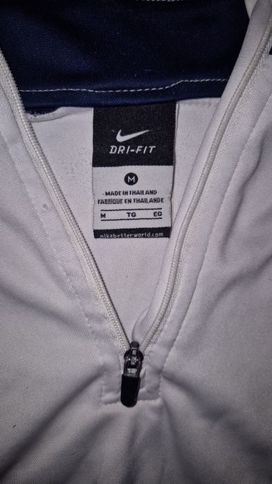 Nike PSG Paris Saint-Germain 1/4 Zip Training Top – Alb