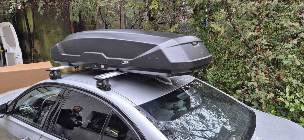Автобокс Thule Pulse 2 M Черен мат 400л багажник за автомобил