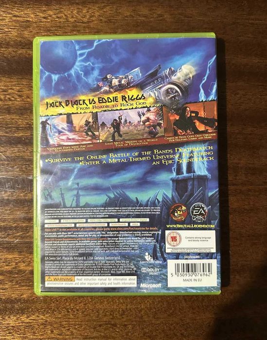 Xbox 360 (120gb HDD) Конзола с Кабел и Една Игра