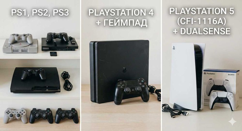 Ремонт геймпадов (джойстиков) PlayStation