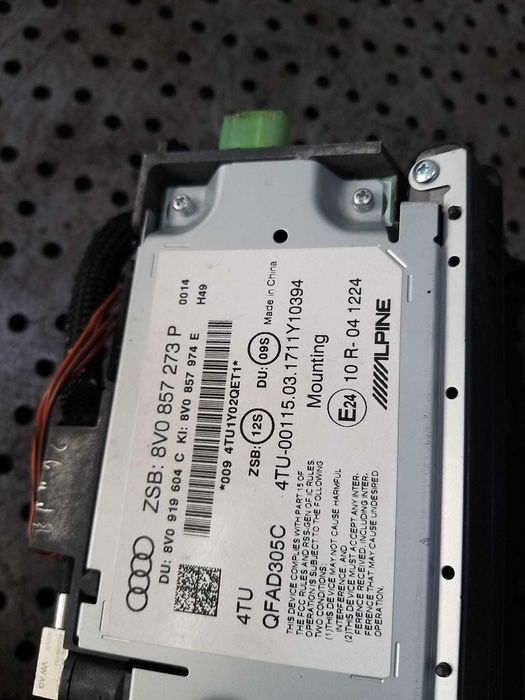 Display navigatie audi a3 8v 8v0857273p 8v0919604c 8v0857974e