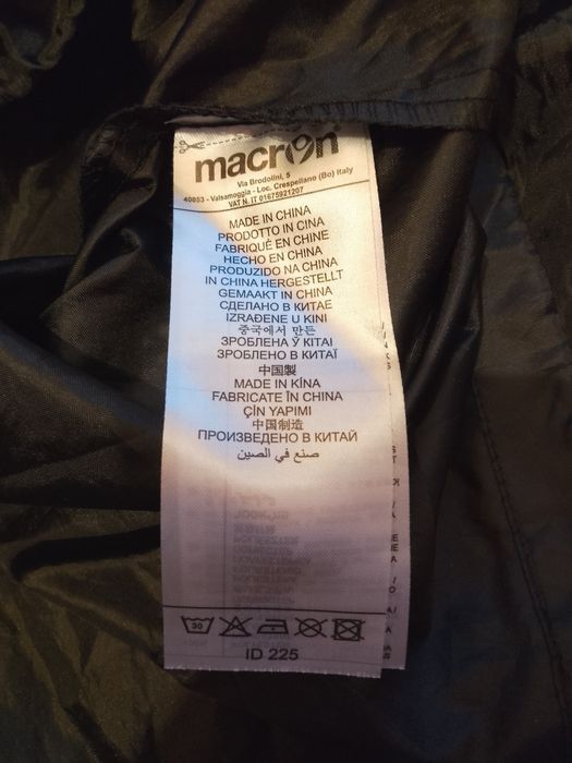 Bluza fotbal Macron Antivant impermeabil