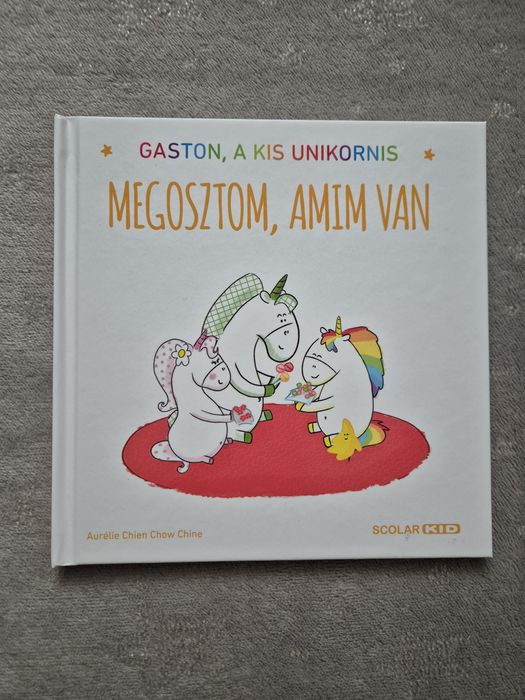Carti pentru copii, Gaston micul unicorn