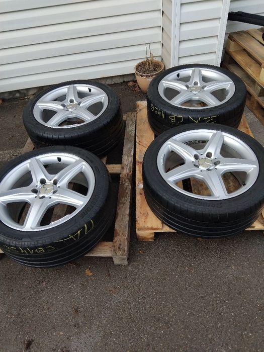 Джанти 18 цола АМГ  спорт пакет с гуми