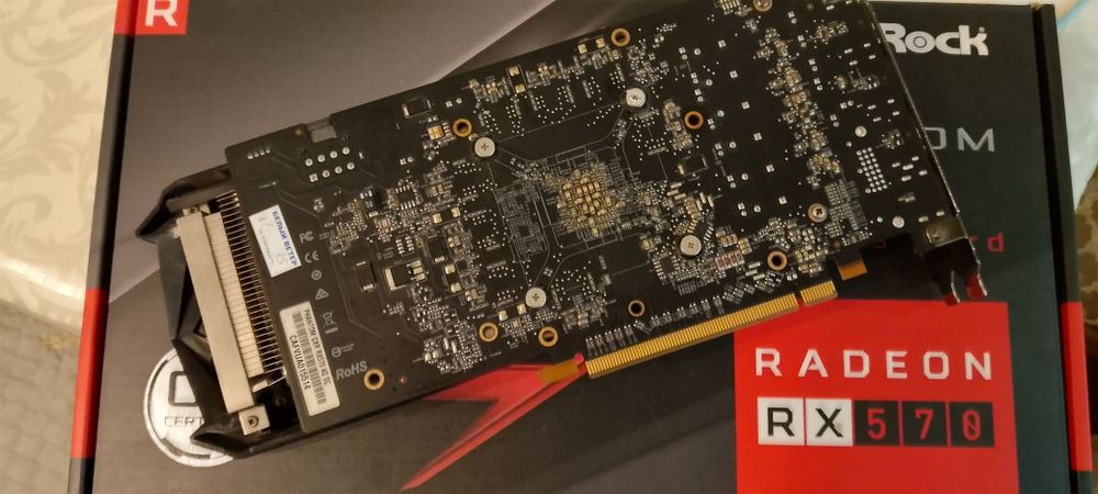 Видеокарта Radeon rx570 4gb