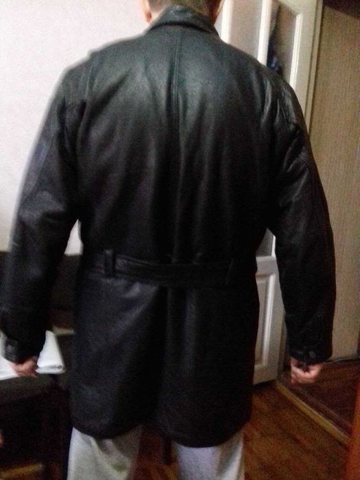 Куртка кожаная мужская