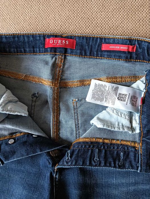 Blugi dama Guess high rise skinny