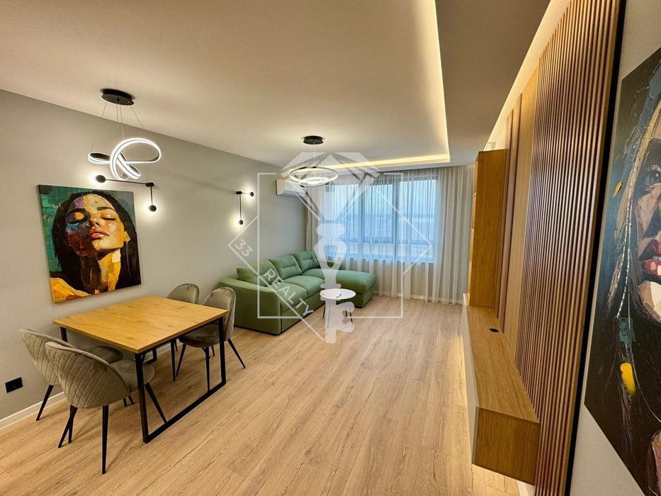 Луксозно завършен двустаен апартамент в кв. Христо Смирненски, Пловди