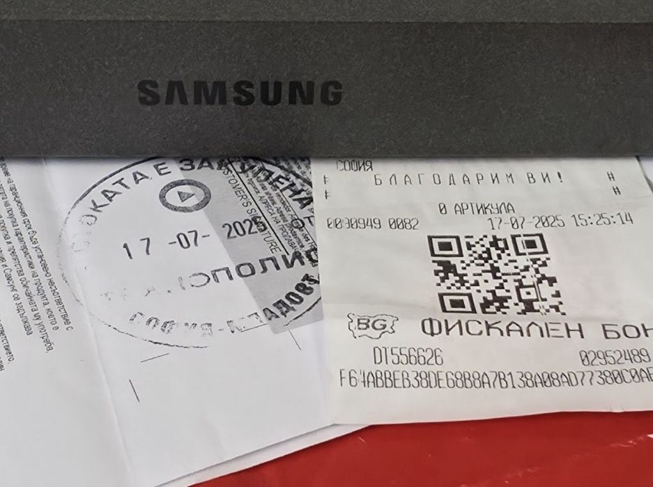 КАТО НОВ 512GB Samsung Fold 7 Технополис Гаранция 2027 Blue | Син