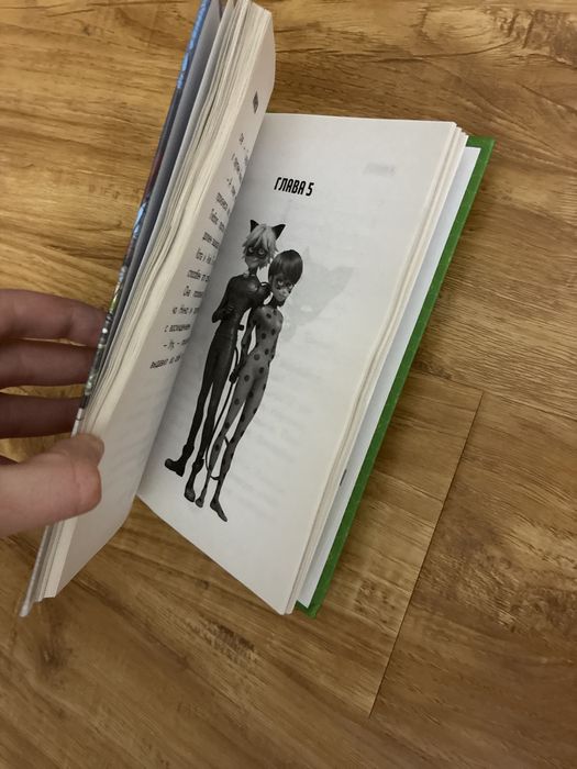 Книга , леди баг и супер кот
