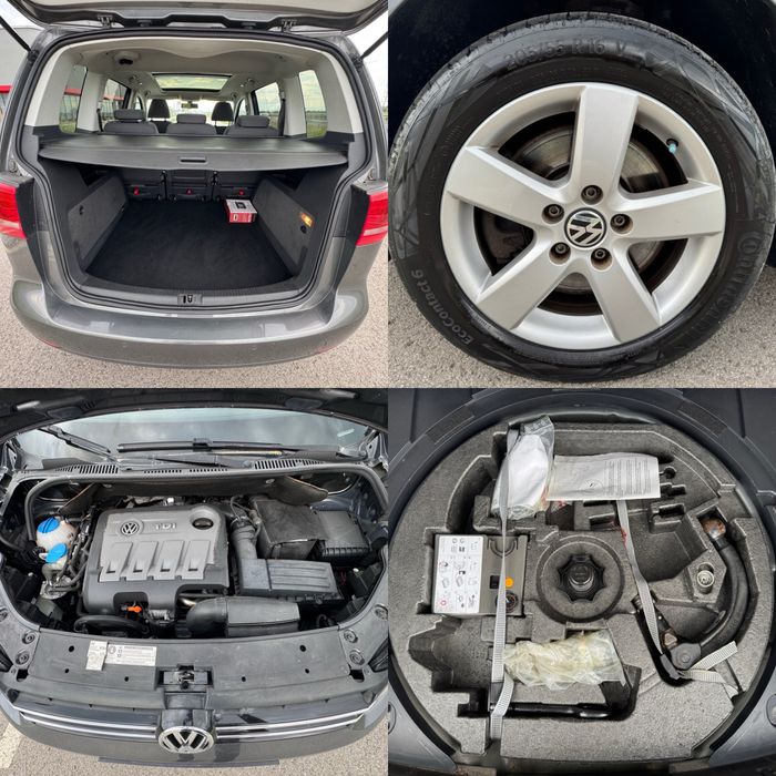 VW Touran 2.0 TDI 140к.с NAVI / PANORAMA / PODGREV