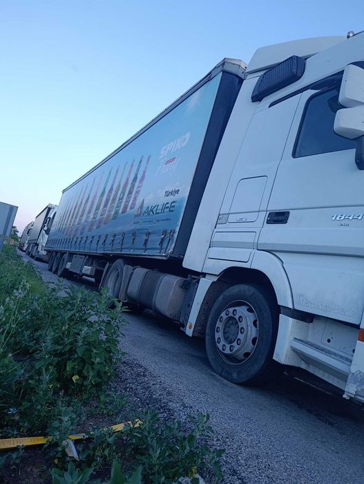 Mercedes Actros 1844 LS 2008 cu seminremorca KRONE 2004