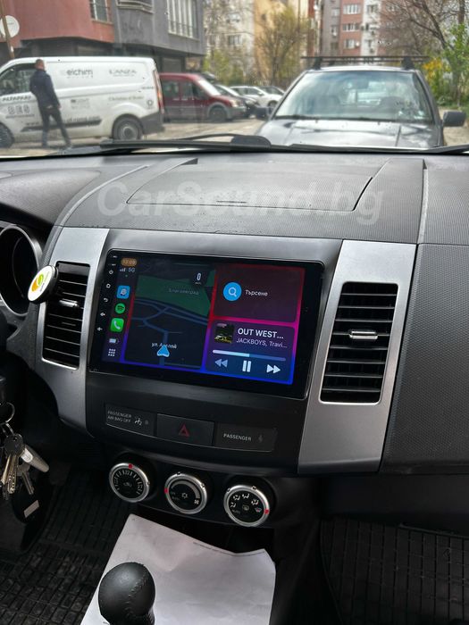 Peugeot 4007 - 9" Android 14 Мултимедия Пежо CarPlay Навигация Андроид