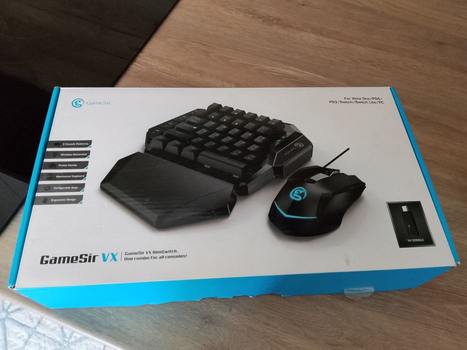 Игровой комплект GameSir VX AimSwitch (Кейпад + Мышь)