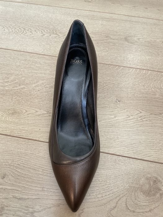Pantofi piele STILLETO - BOSS