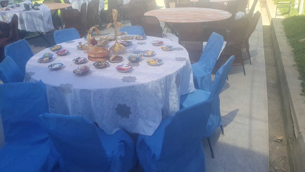 Palatka aylana stol stul