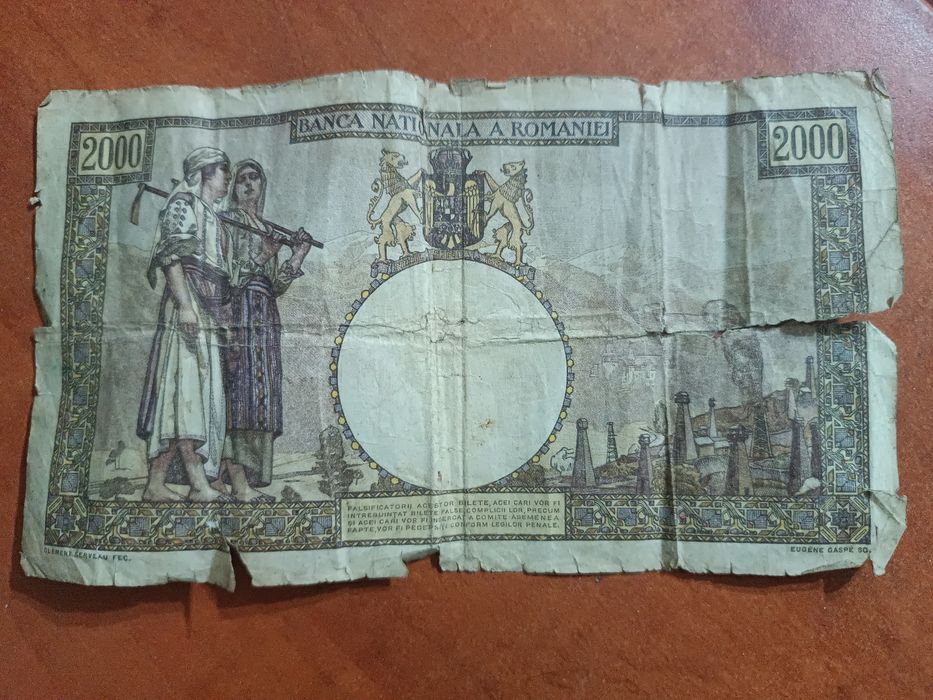 Bancnota 2000 de lei - 18 Noiembrie 1941