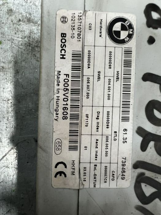 modul porbagaj electric bmw x3 f25 cod: 7394649