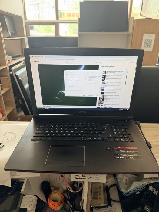 Gaming Laptop  MSI -780 ron