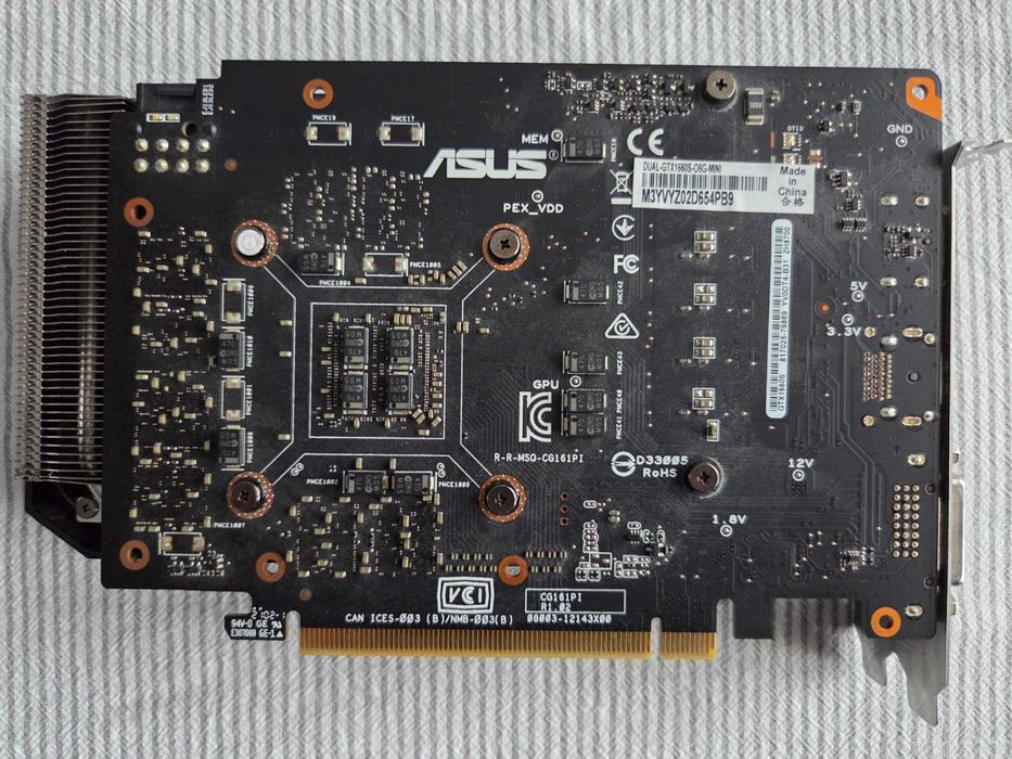 ASUS GTX 1660 Super 6GB - Dual OC Mini