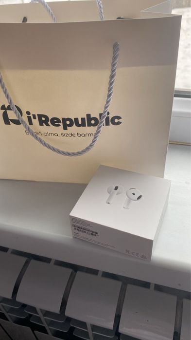 Айрподс 4 оригинал запечатанный