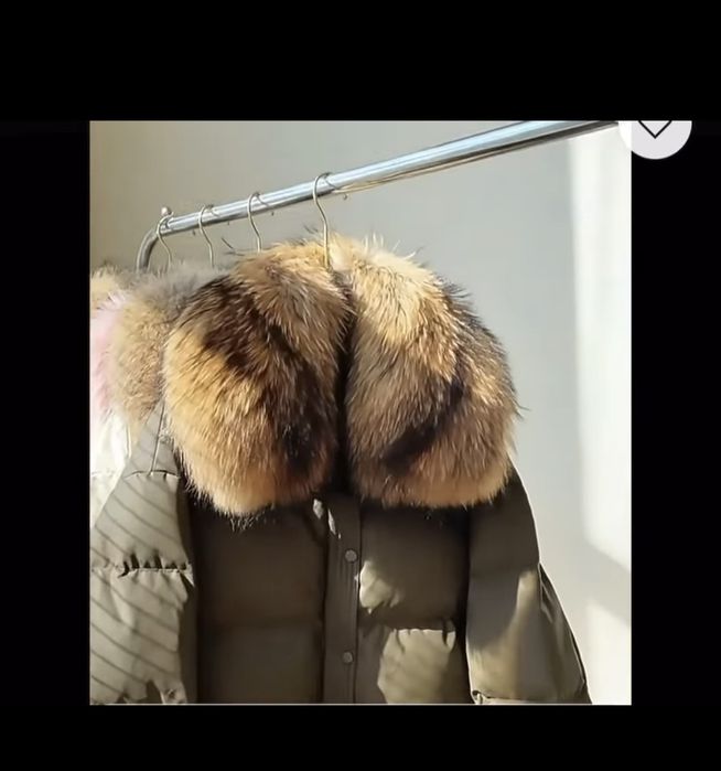 Geaca cu blana naturala