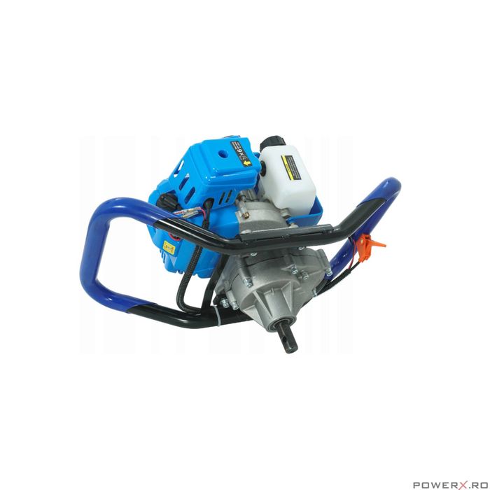 Motoburghiu 5.2 Cp, 3 burghie 15, 20, 25 Cm, Freza,Foreza Pamant, Baug