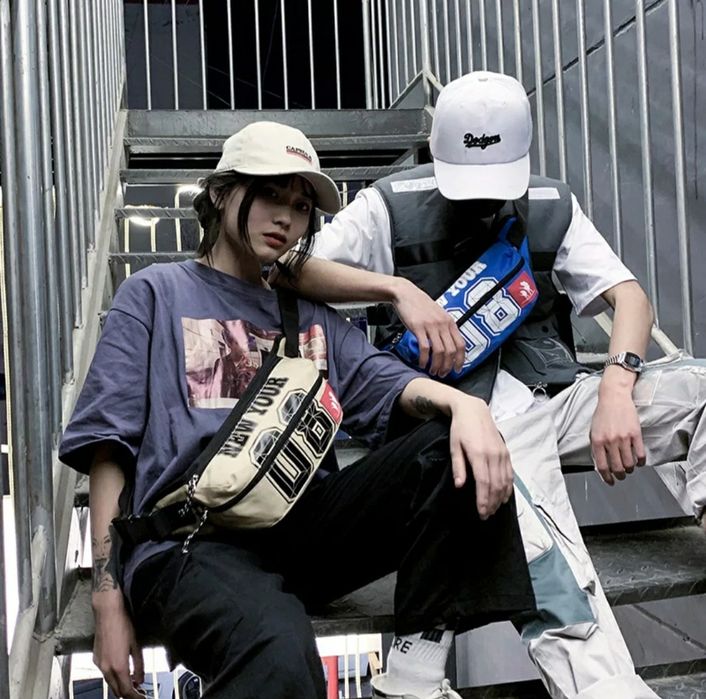 мъжка чанта Ганстер NEW YOUR паласка за през рамо кръст 2 отделения