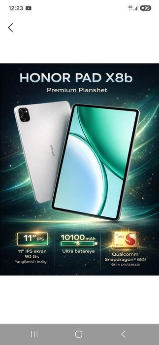 HONOR Pad X86b 4/128gb