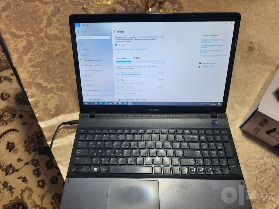 Samsung noutbuk sotiladi.
AMD A6-3400M, 8 GB RAM, 238 GB SSD + 932 GB
