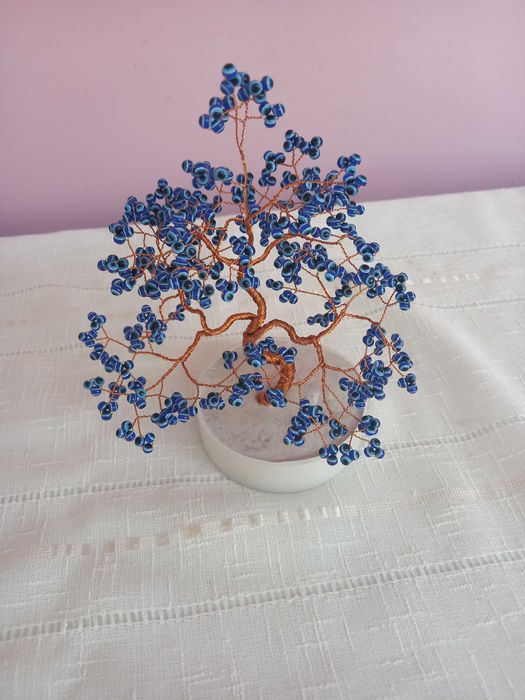 Дървета и цветя от мъниста