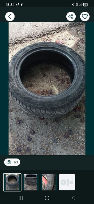 Cauciucuri M+S in stare foarte buna