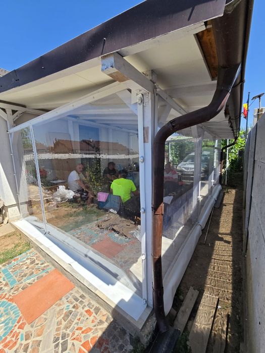 Folie terasa premium 0,8 transparenta Cristal clear