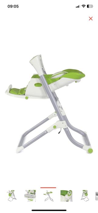 Продам электрокачелю,стульчик для кормления два в одном