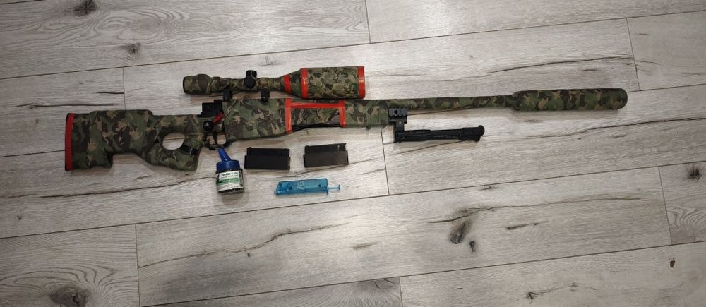 Airsoft Sniper L96 well ( AVP) upgrade